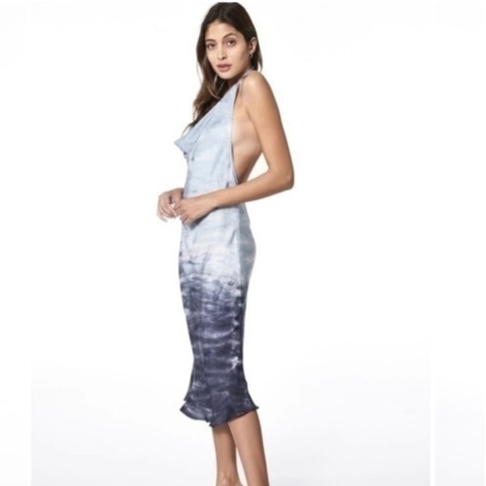 Young Fabulous & Broke REBEL HALTER
SLIP DRESS